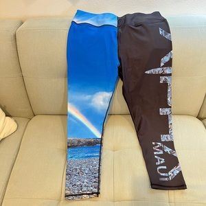 Hawaii Inspired workout Tights
